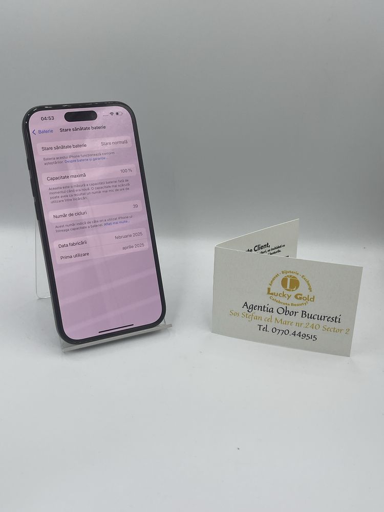 Iphone 16 128 GB / 100 % BAT #43650 Garantie!