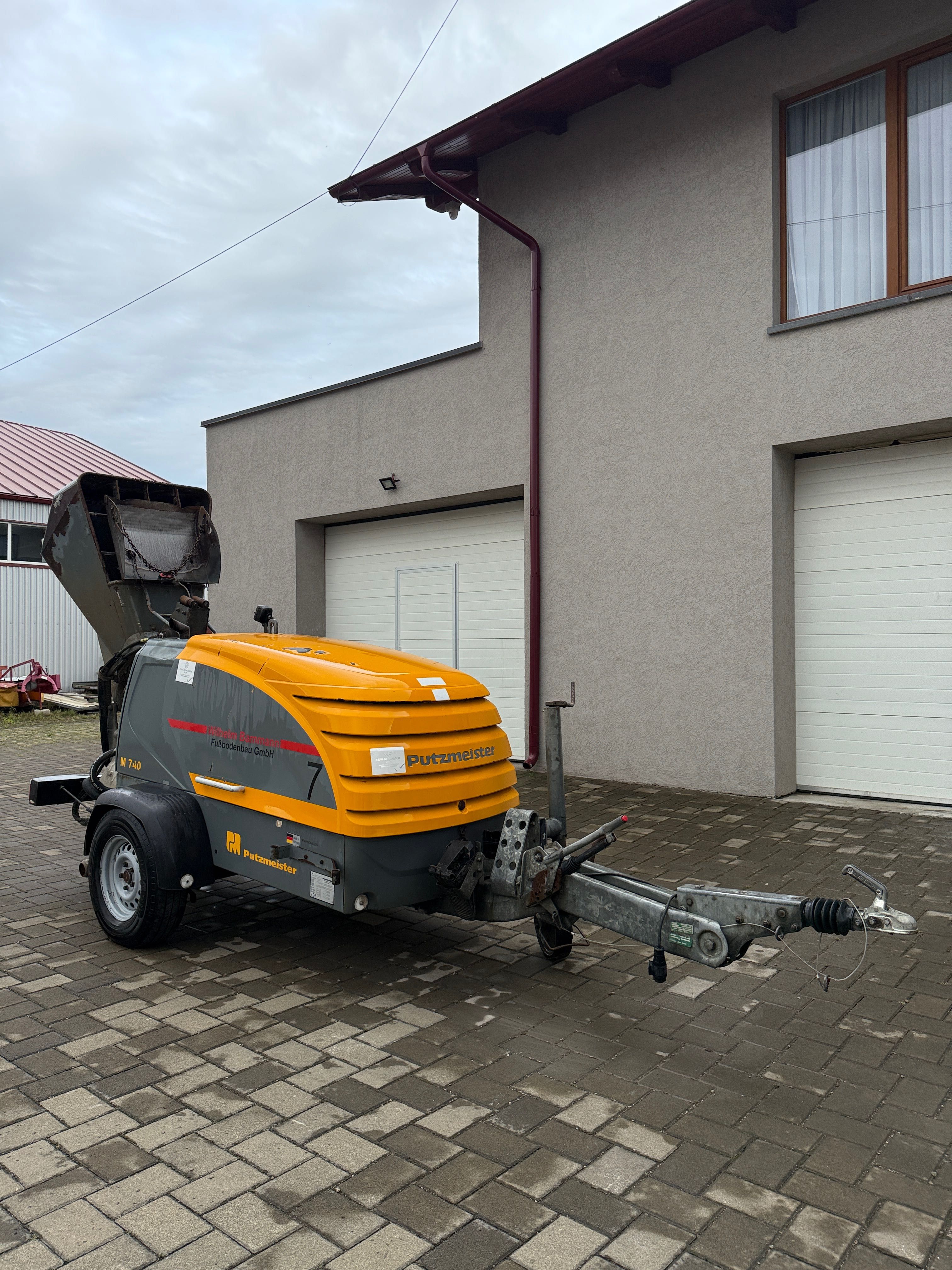 Pompa de Sapa Putzmeister M740 DBS 2019 TVA inclus