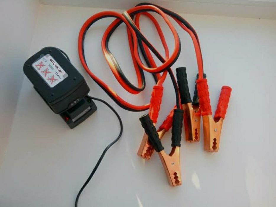 Прикурить аккумулятор авто