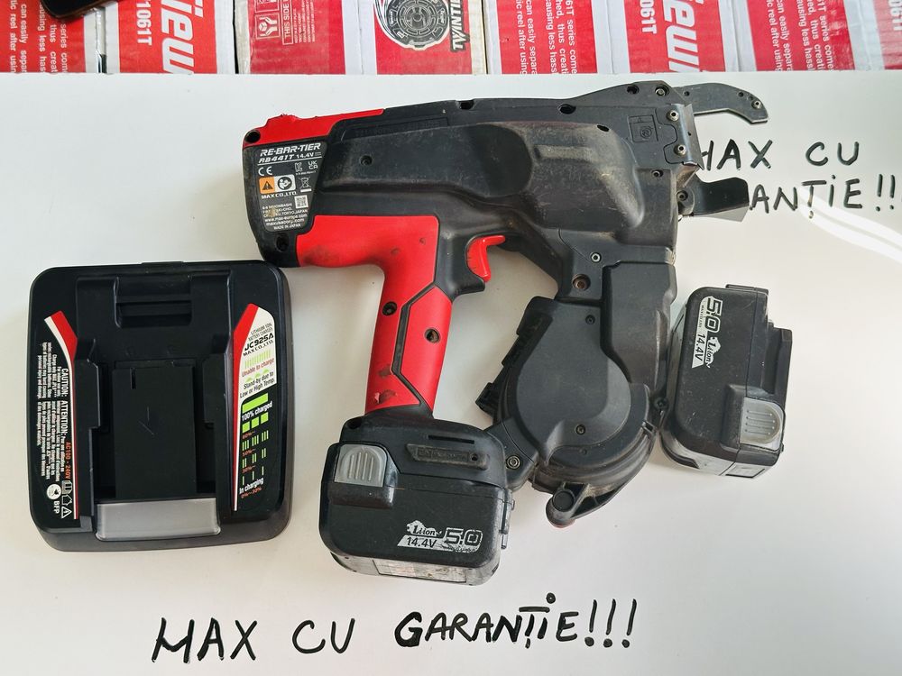 Max RB 441 T masina de legat fier 2022