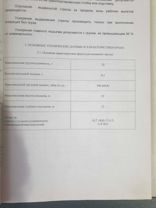 Кран (32 тонна) сатылады