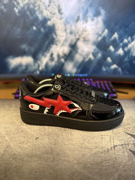 Bape Sta Low "Shark Black" marimea 45