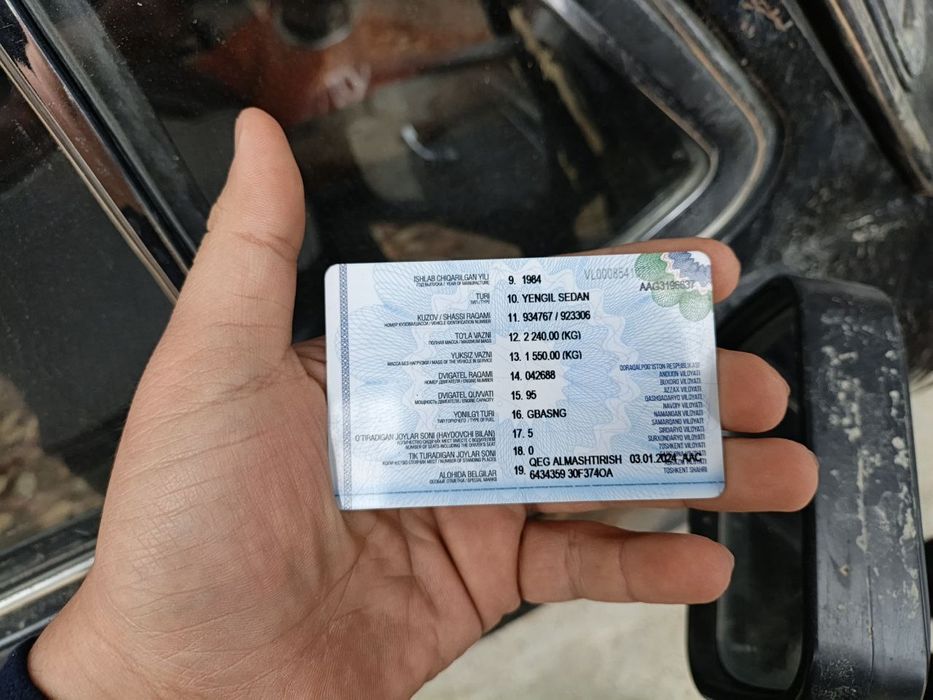 Gaz 2401 holati yaxshi propan balon minishga tayyor mashina