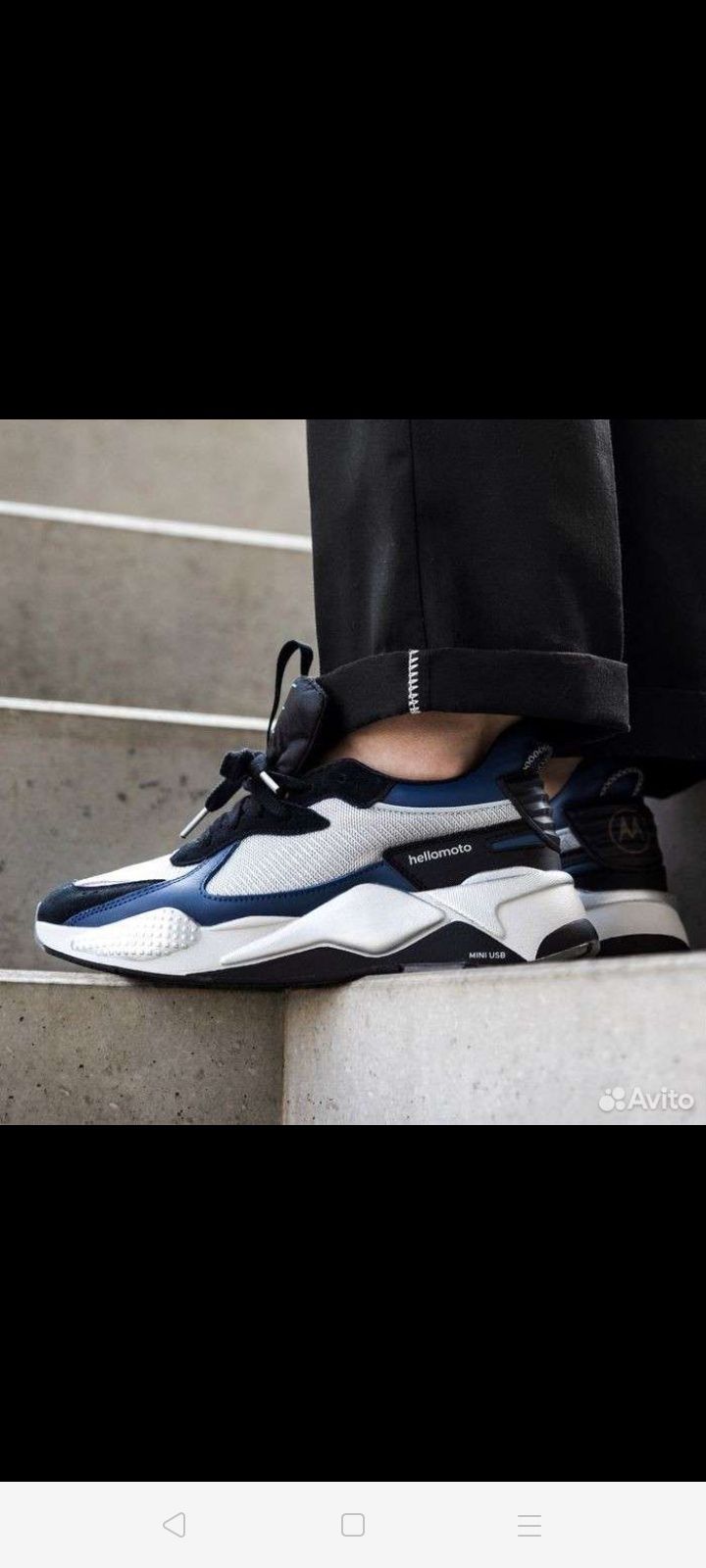 Кроссовки puma rs-x Motorola