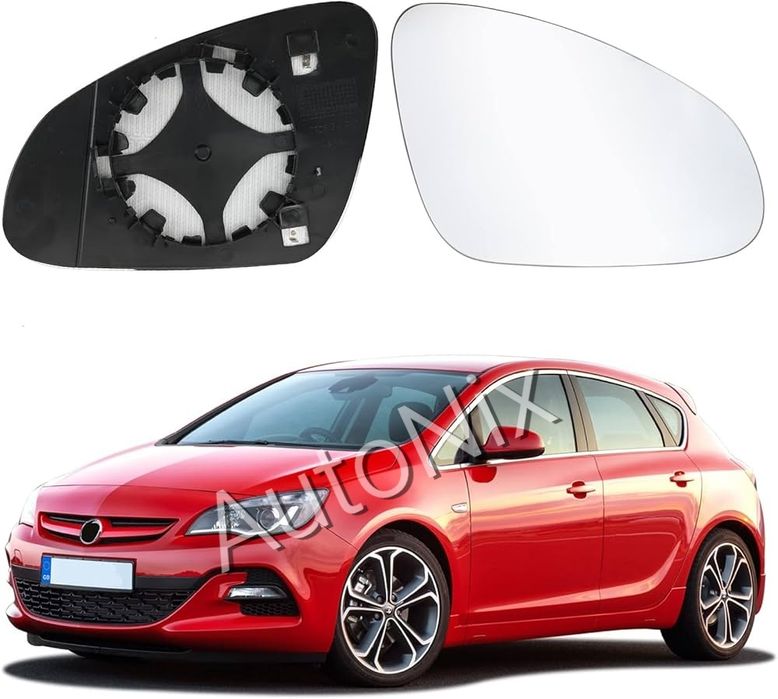 Стъкло за огледало за Opel Astra J тонирано с подгрев за опел астра ж