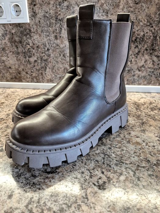 Дамски боти от еко кожа