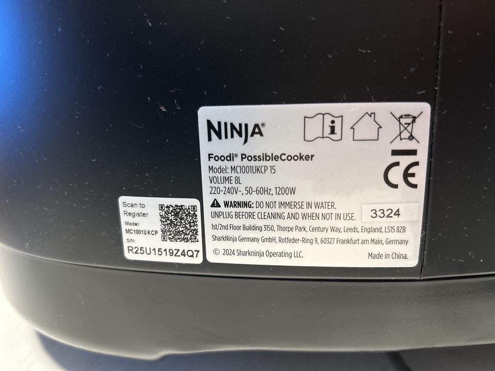 Ninja  foodi possible cooker