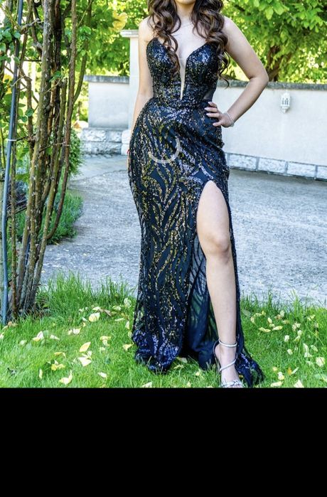 Бална рокля с корсет, размер S/M