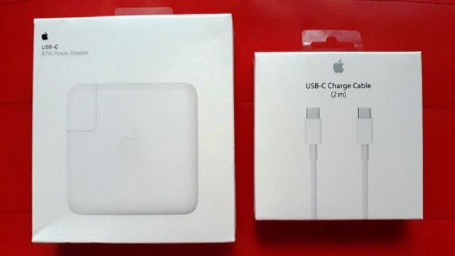 Incarcator priza +Cablu USB-C 87W ORIGINAL Apple Macbook Pro 15" A1706