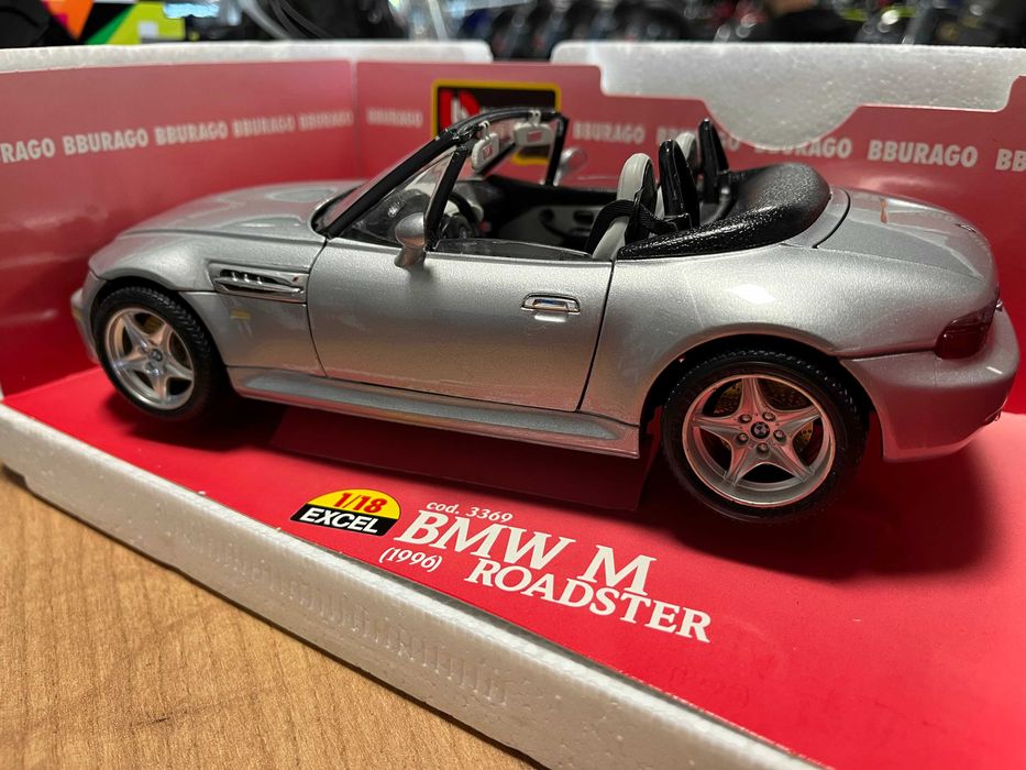 Чисто нов BBURAGO метален колекционерски модел количка BMW Z3 M CABRIO