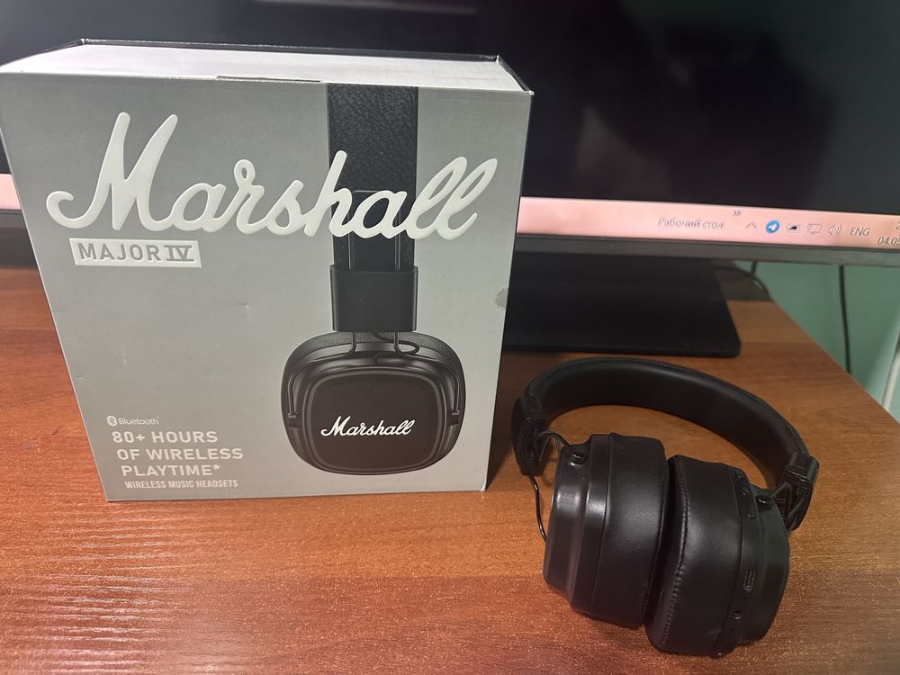 Marshal simsiz quloqchinlari, bluetooth 5.0,