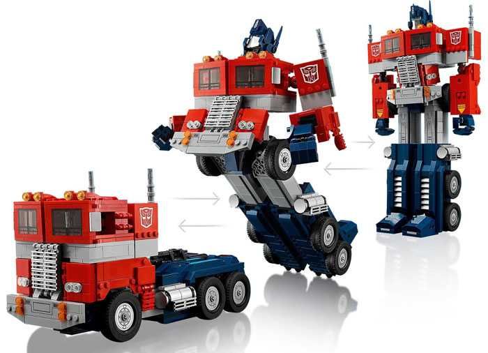 CUTIE TIP robot lego creator expert Transformers Optimus Prime 10302