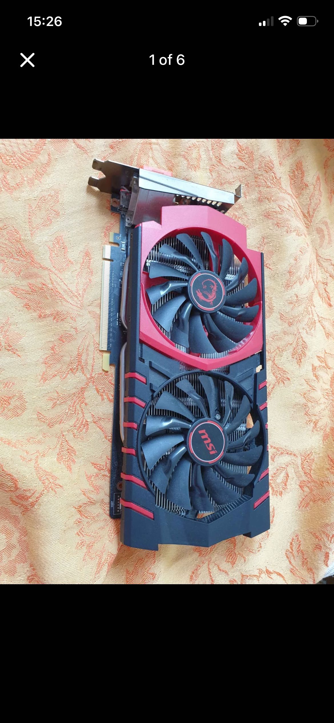Nvidia Geforce GTX 950 2 gb MSI Gaming