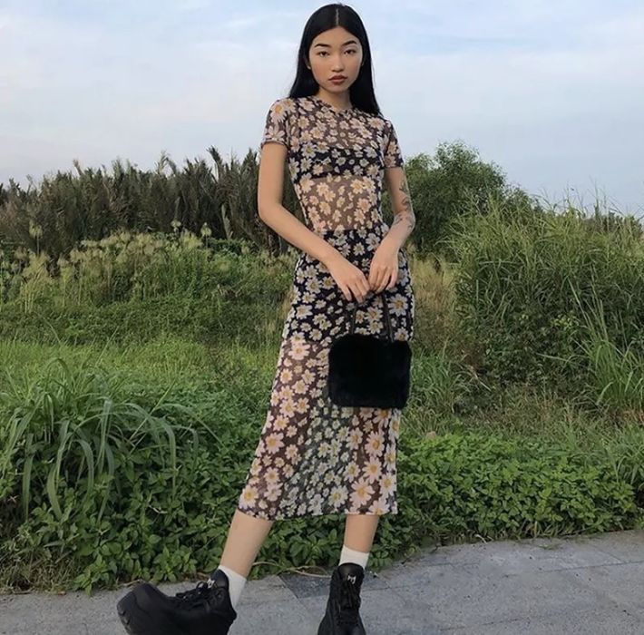 Продаю полупрозрачное платье