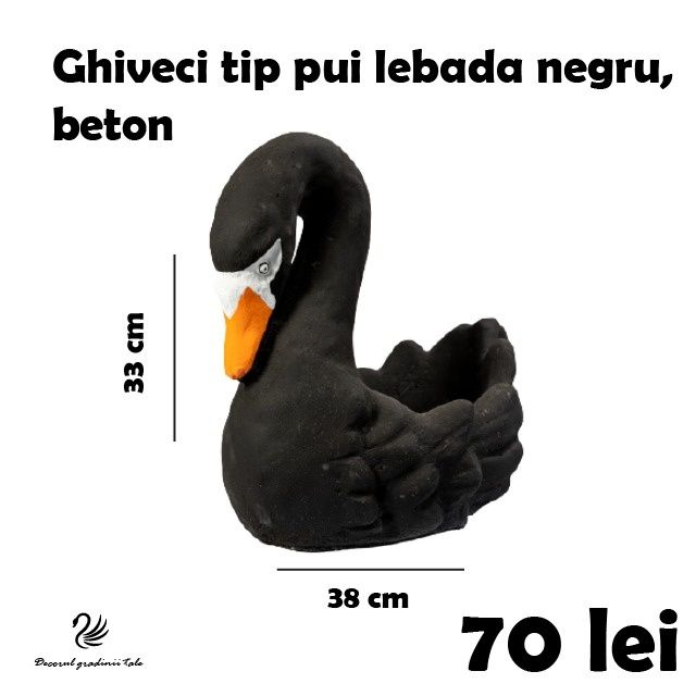 Pui de lebada din beton