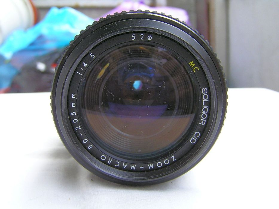 Zoom Soligor 80-205 4,5 baioneta Nikon