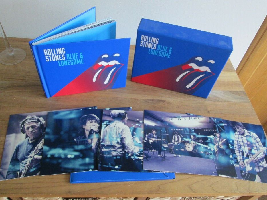РОЛИНГ СТОУНС - Blue & Lonesome CD BOX Set Deluxe + 75 стр. албум