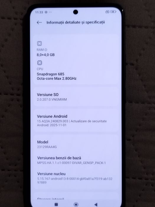 Vând telefon Redmi Note 13