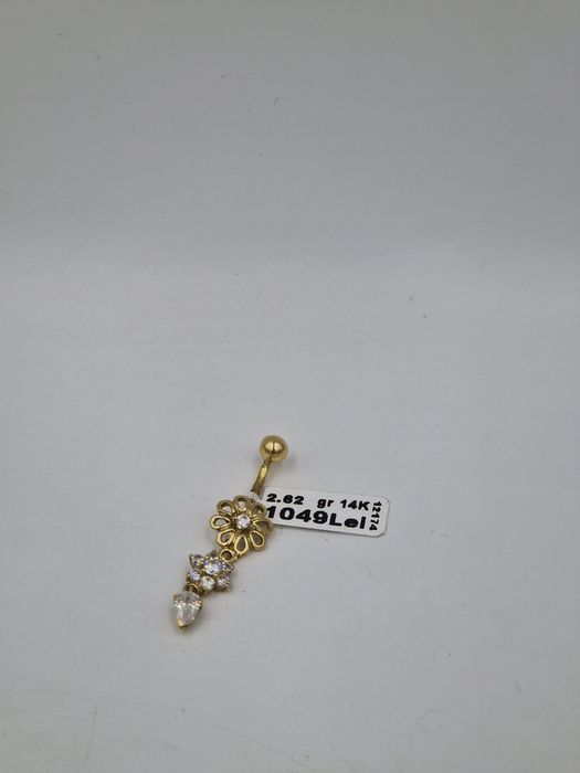 Cercel Buric Aur 14k Greutate 2.62gr #16118