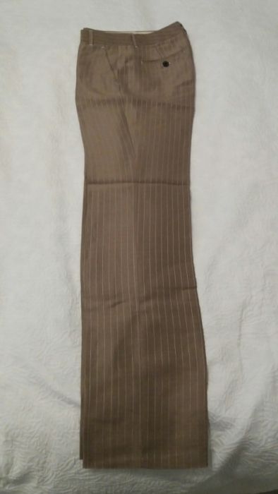 ZARA Pantaloni evazati dama stofa bej mărime 38 noi Curier OLX