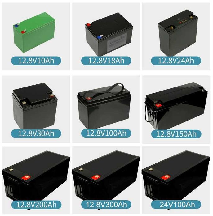 Батерия LIFEPO4 12V 12Ah 50Ah 100Ah- НОВИ с гаранция
