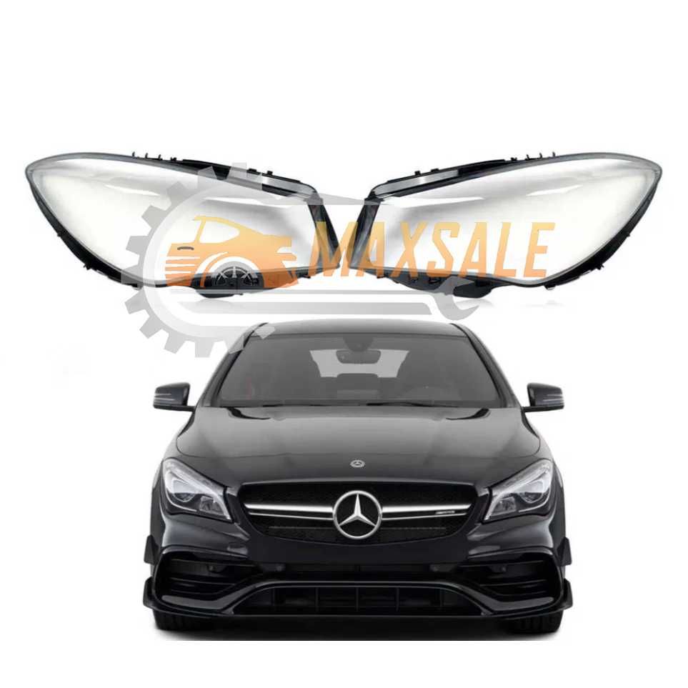 Капаци фарове Mercedes W117 CLA (17-20) стъкло фар Мерцедес В117 ЦЛА