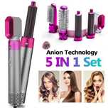 5 в 1 Мултифункционален сешоар, преса и маша за коса Hot Air Styler