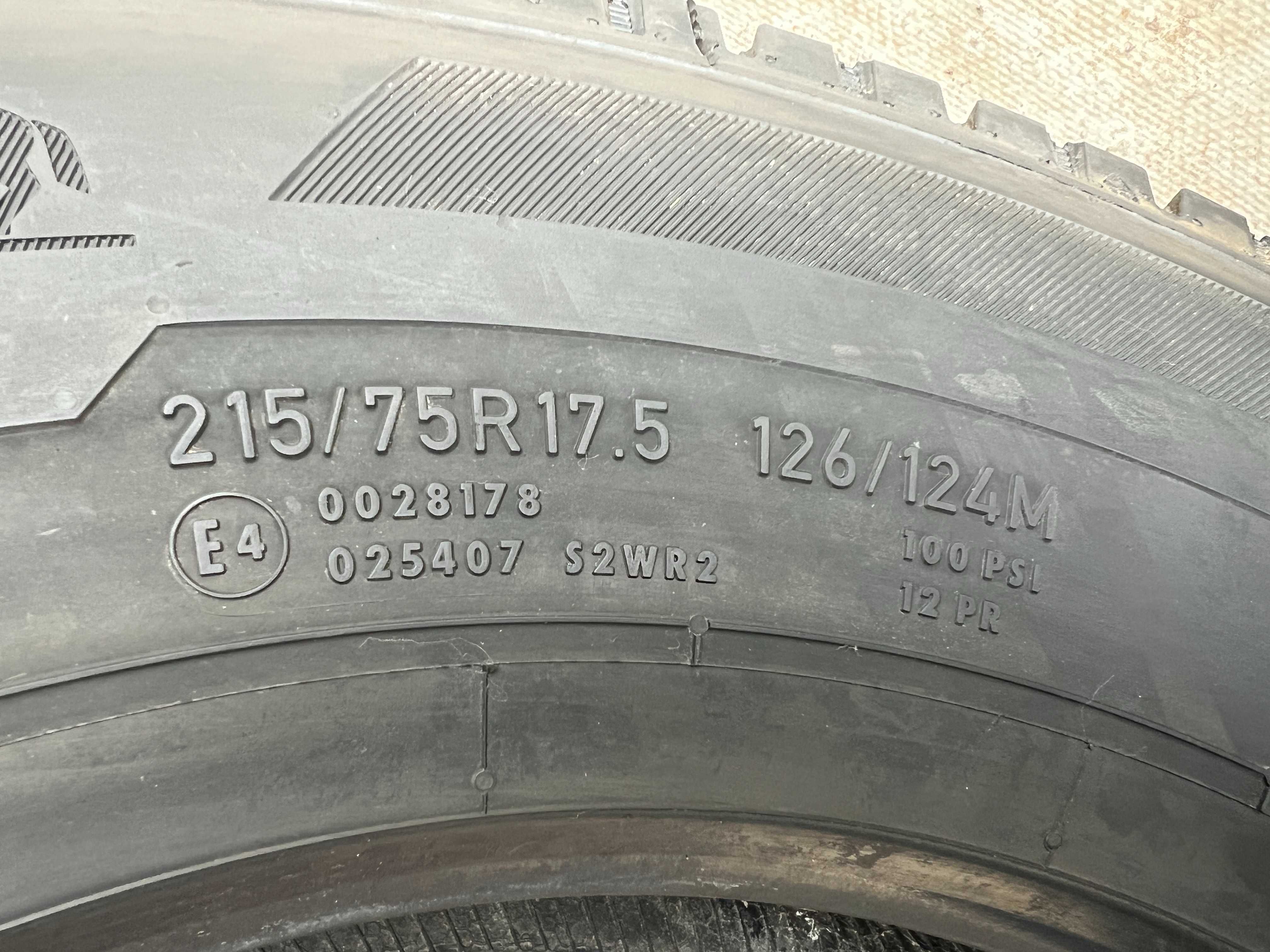 1 Нова гума 215/75R17.5 Continental ContiHybrid LD3 126/124M M+S 12PR