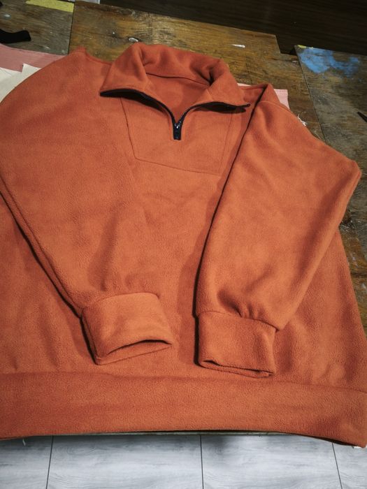 Свитшот с замком (терракота)