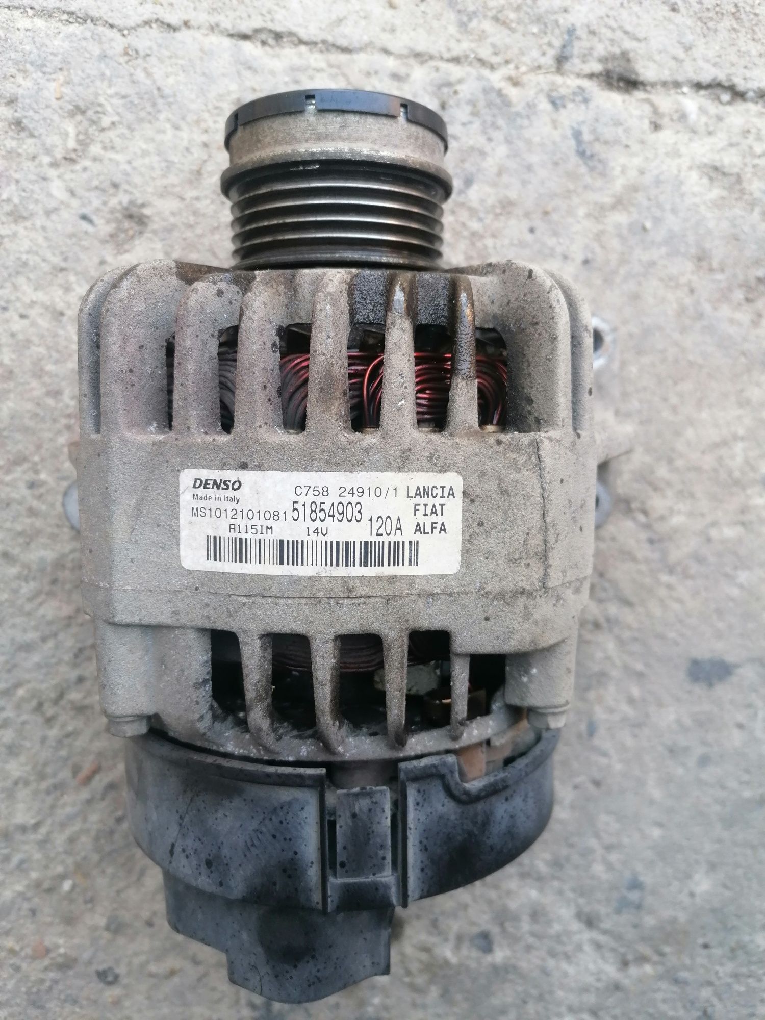 Turbina, Poliță Alfa Romeo Giullieta 1.4 170cp multiair