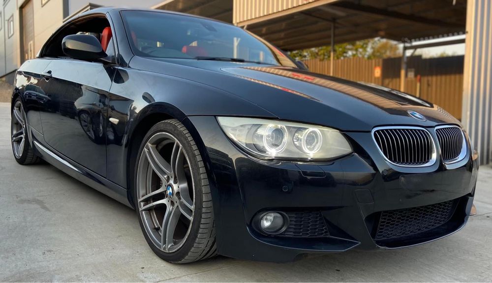 Dezmembrez BMW 330d E93LCI,Motor 245cp N57,Recaro Rosu,NAVI CIC,volan