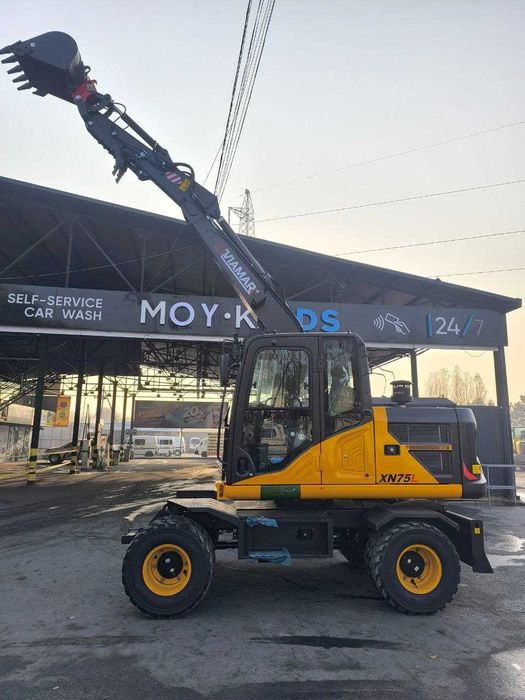 Колесный экскаватор VIAMAR XN-75L (двигатель Yanmar)