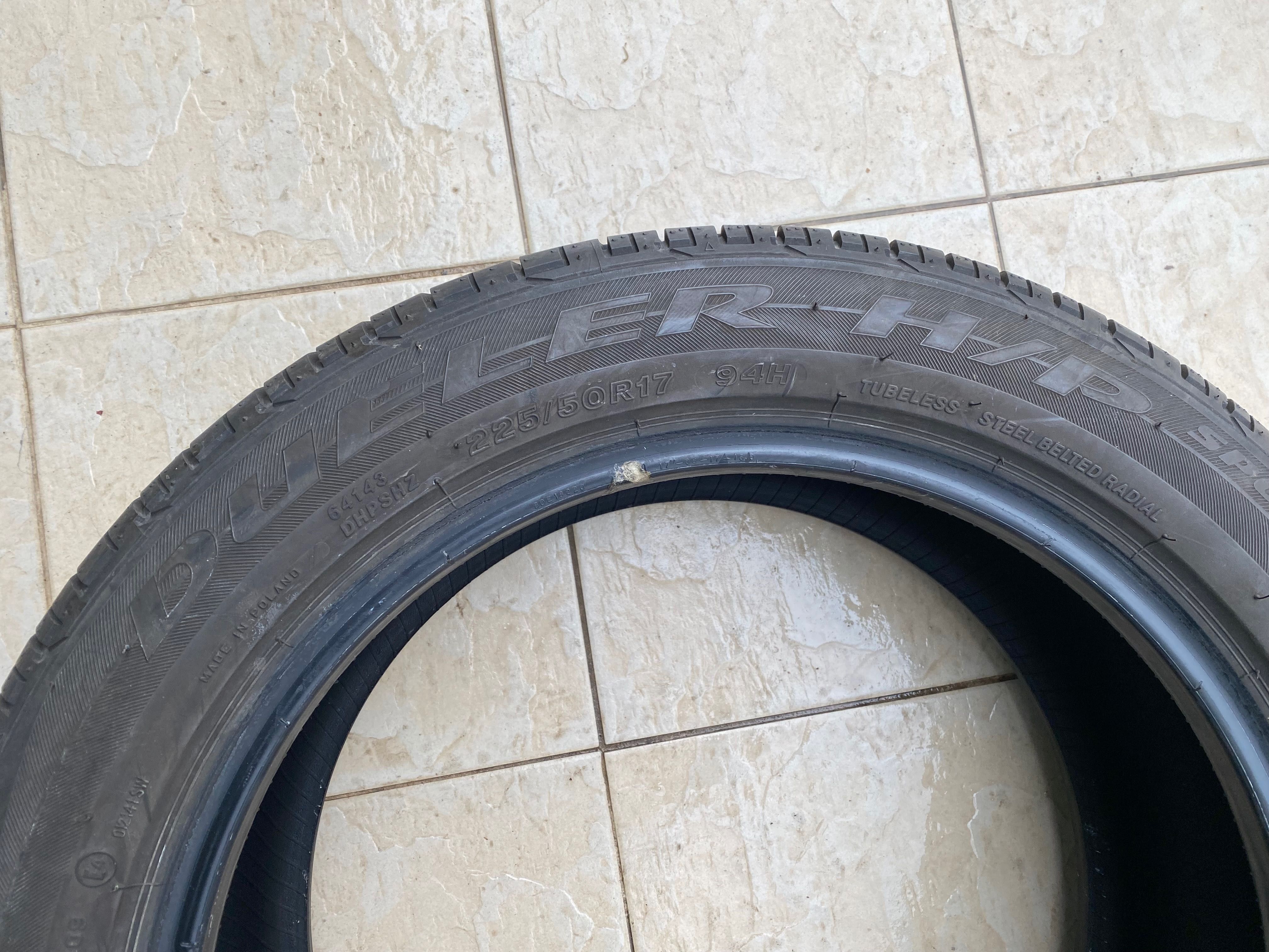 Гуми летни гума 225/50/17” BRIDGESTONE DUELLER H/P Sport,RFT