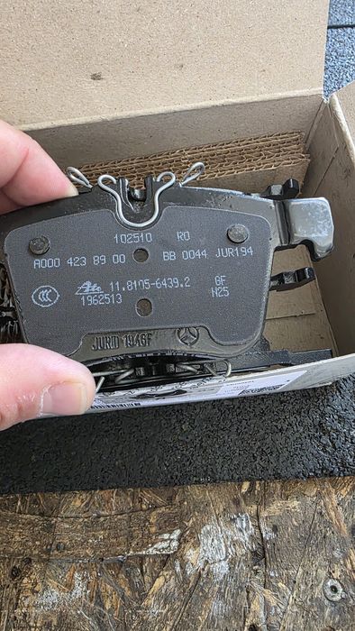 Placute de frana spate mercedes w 205 w206 c klass