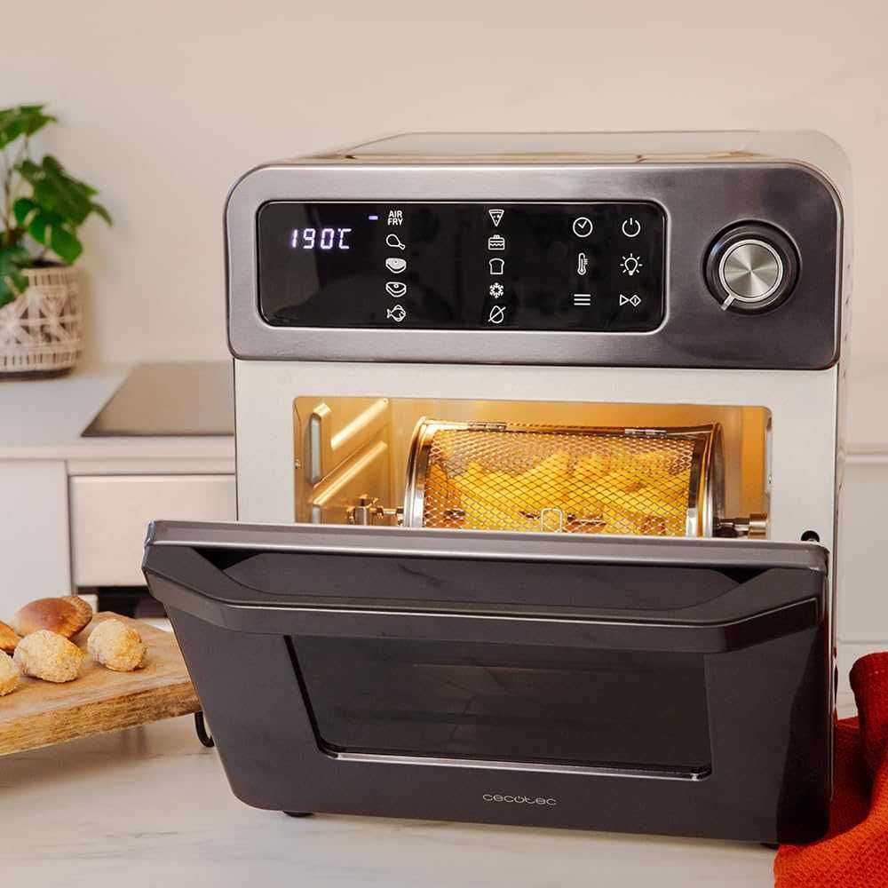 Фритюрник с горещ въздух и фурна Cecotec Bake&Fry 1500 Touch 15L
