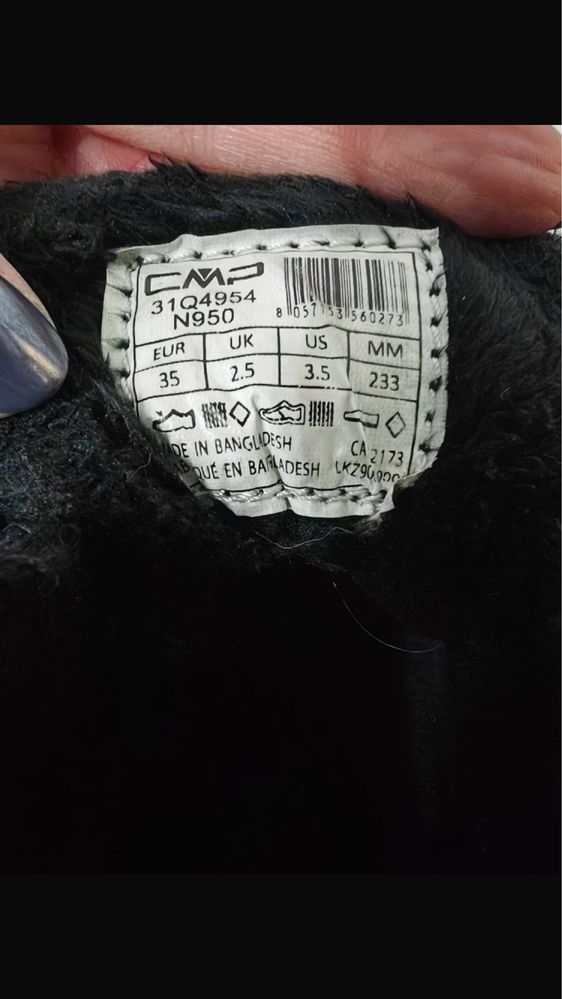 Ghete CMP waterproof 35