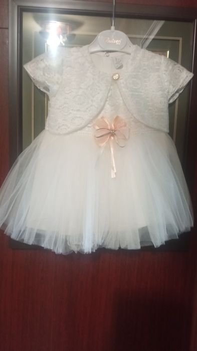 Новое платье с накидкой