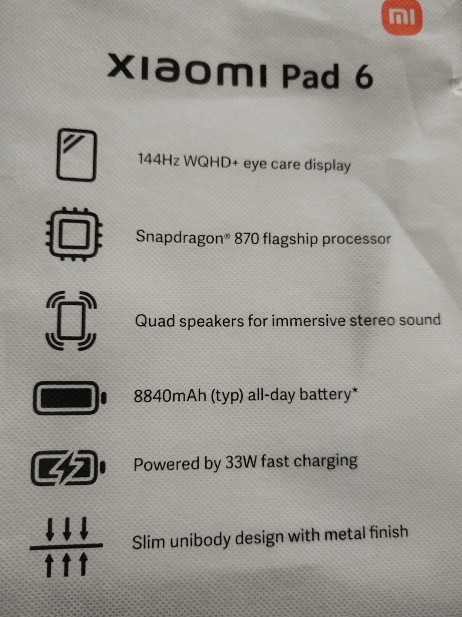 Планшет,  Xiaomi Pad 6