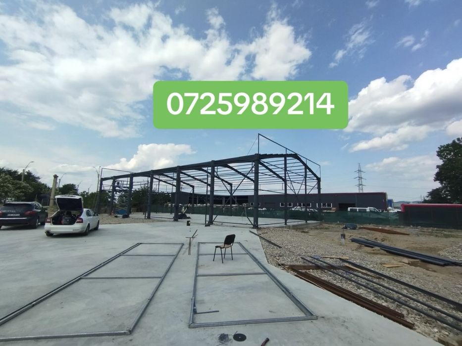 Vand hala metalica 500mp 300mp cu proiecte si deviz de lucrare