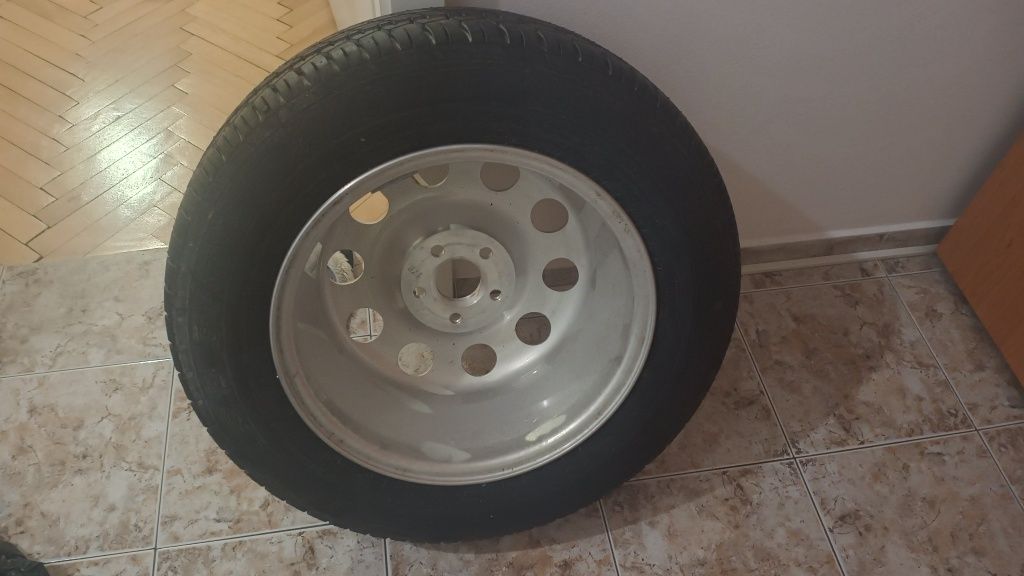 Алуминиева джанта с  гума