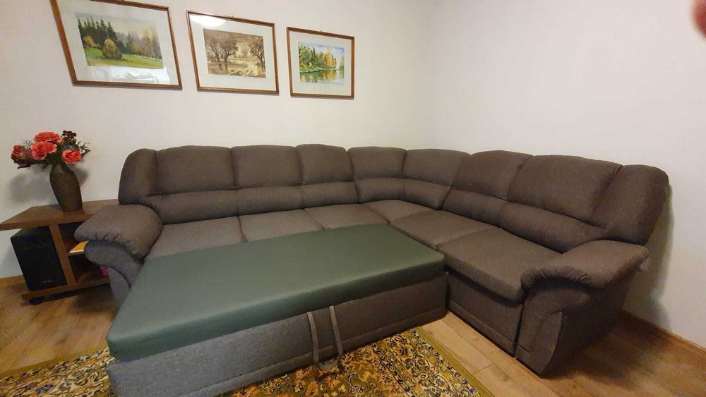 canapea coltar aproape nou