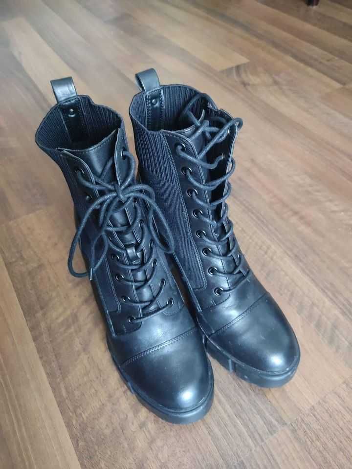 Ghete inalte piele aldo masura 40, botine inalte