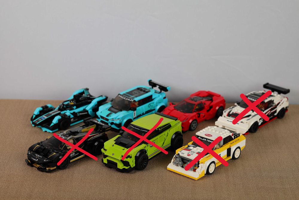 Lego Speed Champions 2018 - 2023 (se vand si separat)