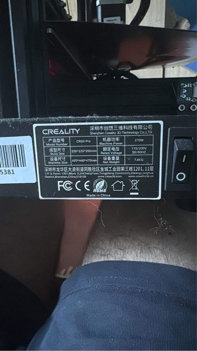 Imprimanta 3D Creality cr20 pro