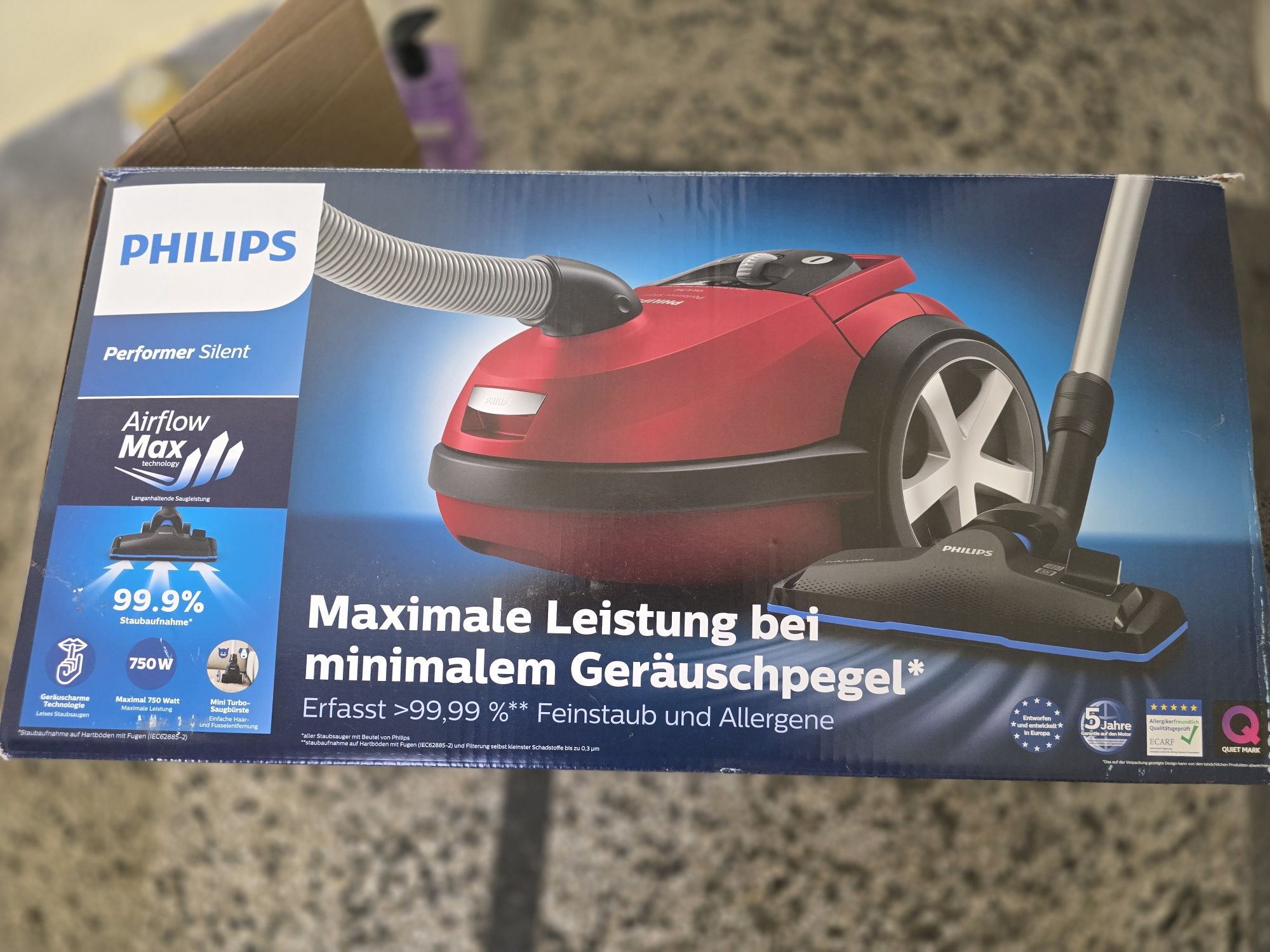 Прахосмукачка PHILIPS с Гаранция