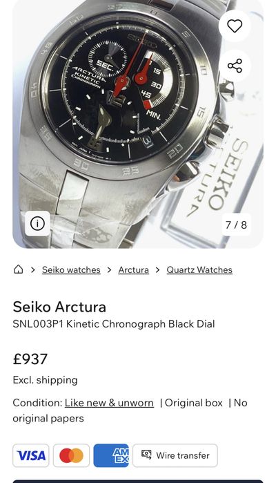 Ceas seiko arctura kinetic sau sch iphone