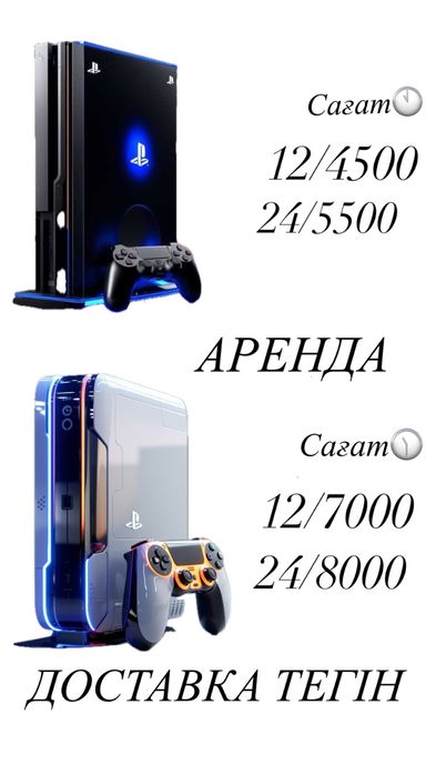 Аренда плейстейшн 4,5