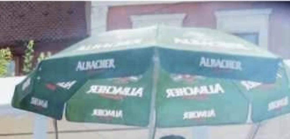 Umbrele terasă soare deschidere 2M Albacher verde Stanceni Alba