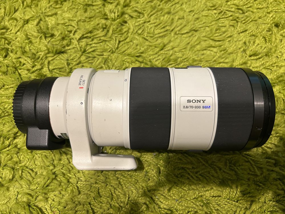 Sony 2.8/70-200 G и Sony LA-EA3