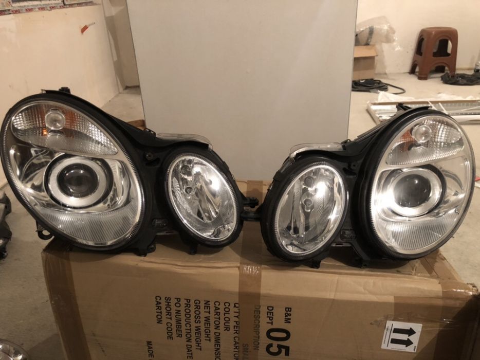 Фар завиващ ляв мерцедес w211 биксенон